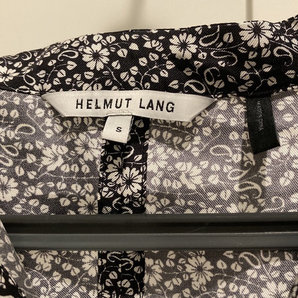 Helmut Lang floral printed silk tunic - Picture 4 of 6